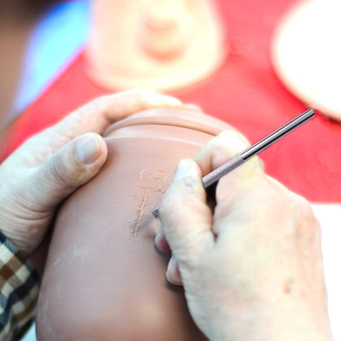 Set de Herramientas para Cerámica CKANDAY - 3 Ribs y 5 Accesorios