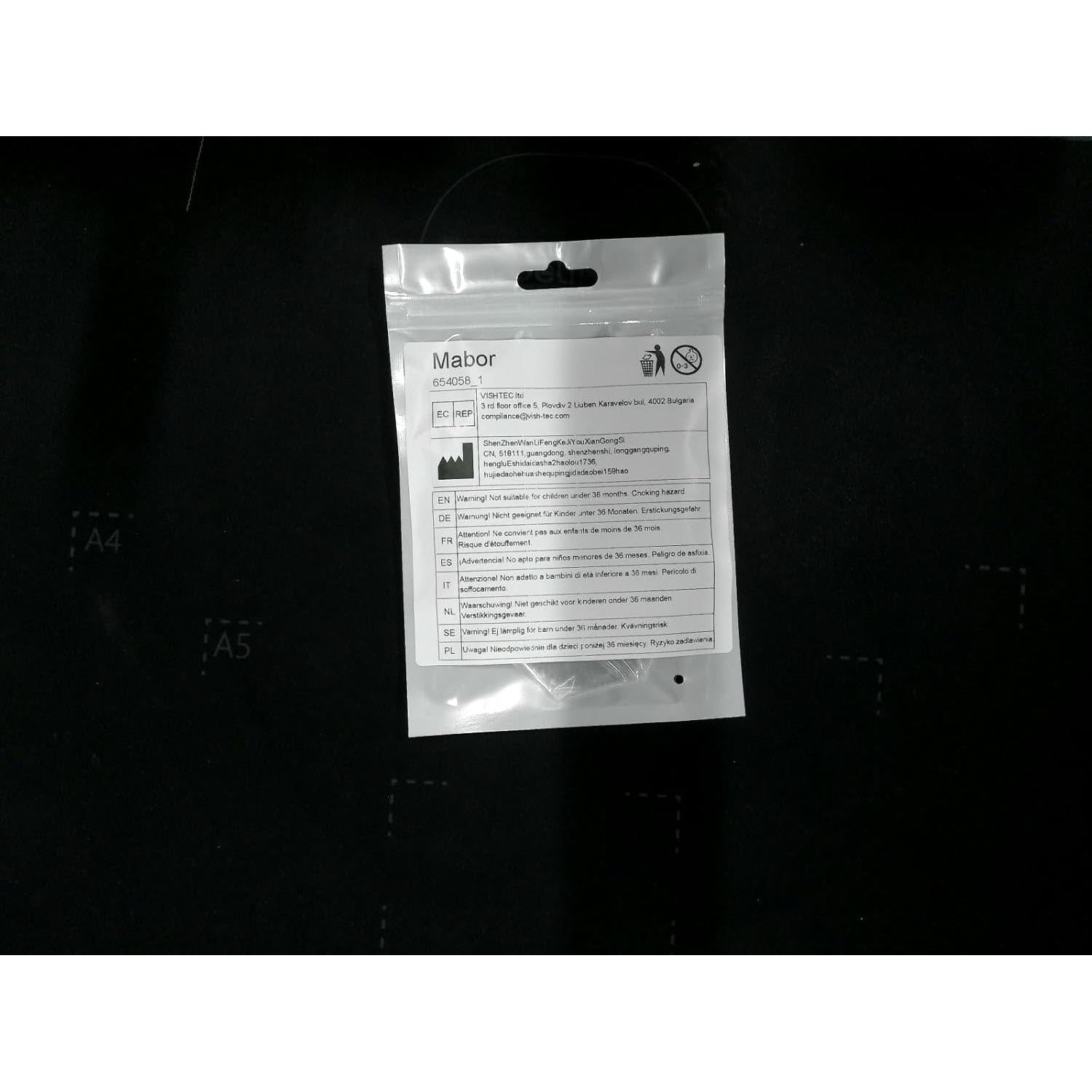 Mabor Raspadores de Arcilla Acero Inoxidable 4 Piezas