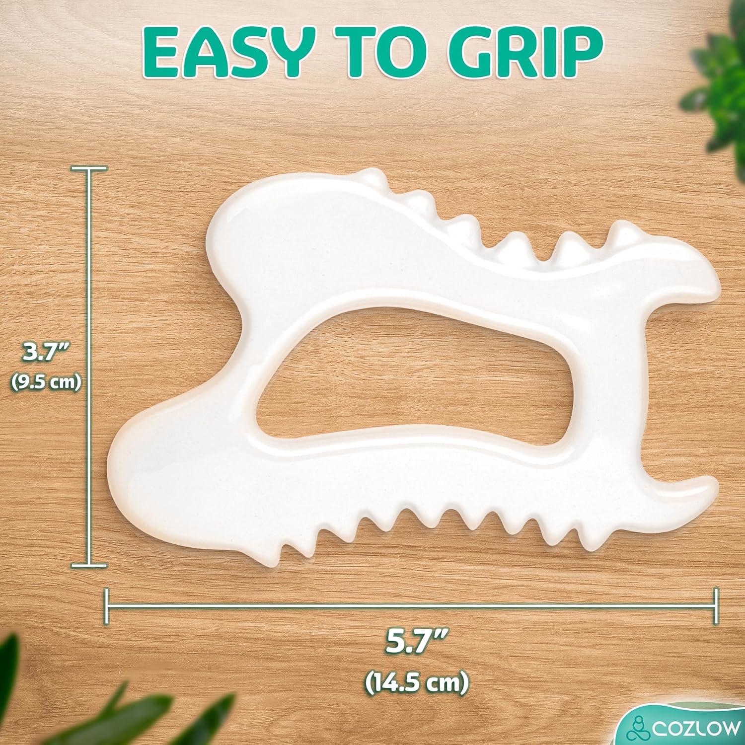 Herramienta de Masaje Gua Sha Cerámica Cozlow 14.5 cm