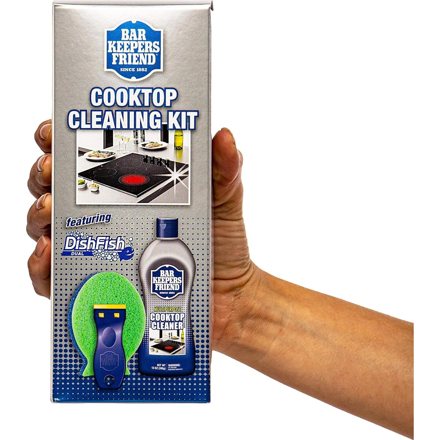 Limpiador de Cocina Bar Keepers Friend 399g + Raspador y Esponja