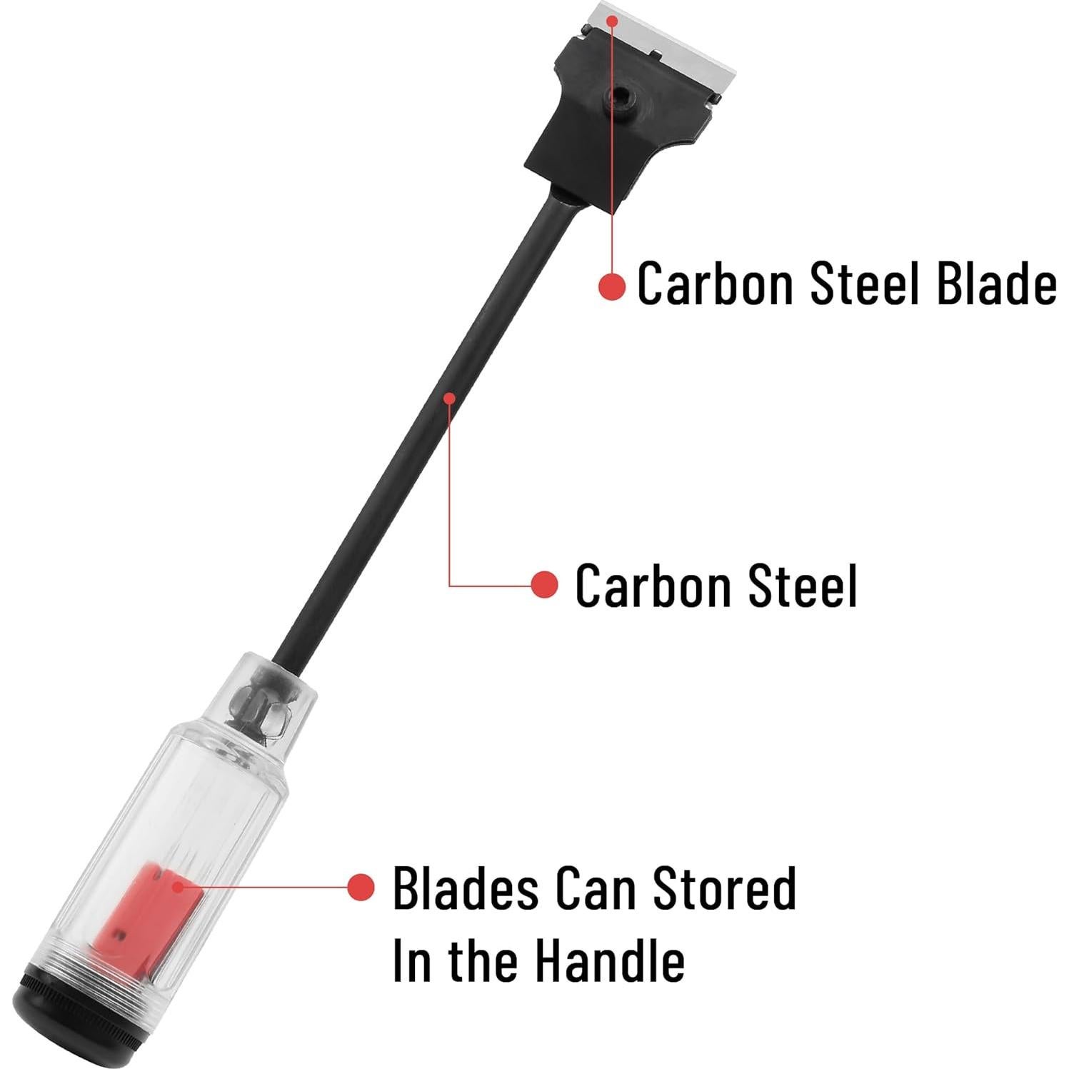 Raspador de Extensión Bates 27,94 cm con 6 Cuchillas