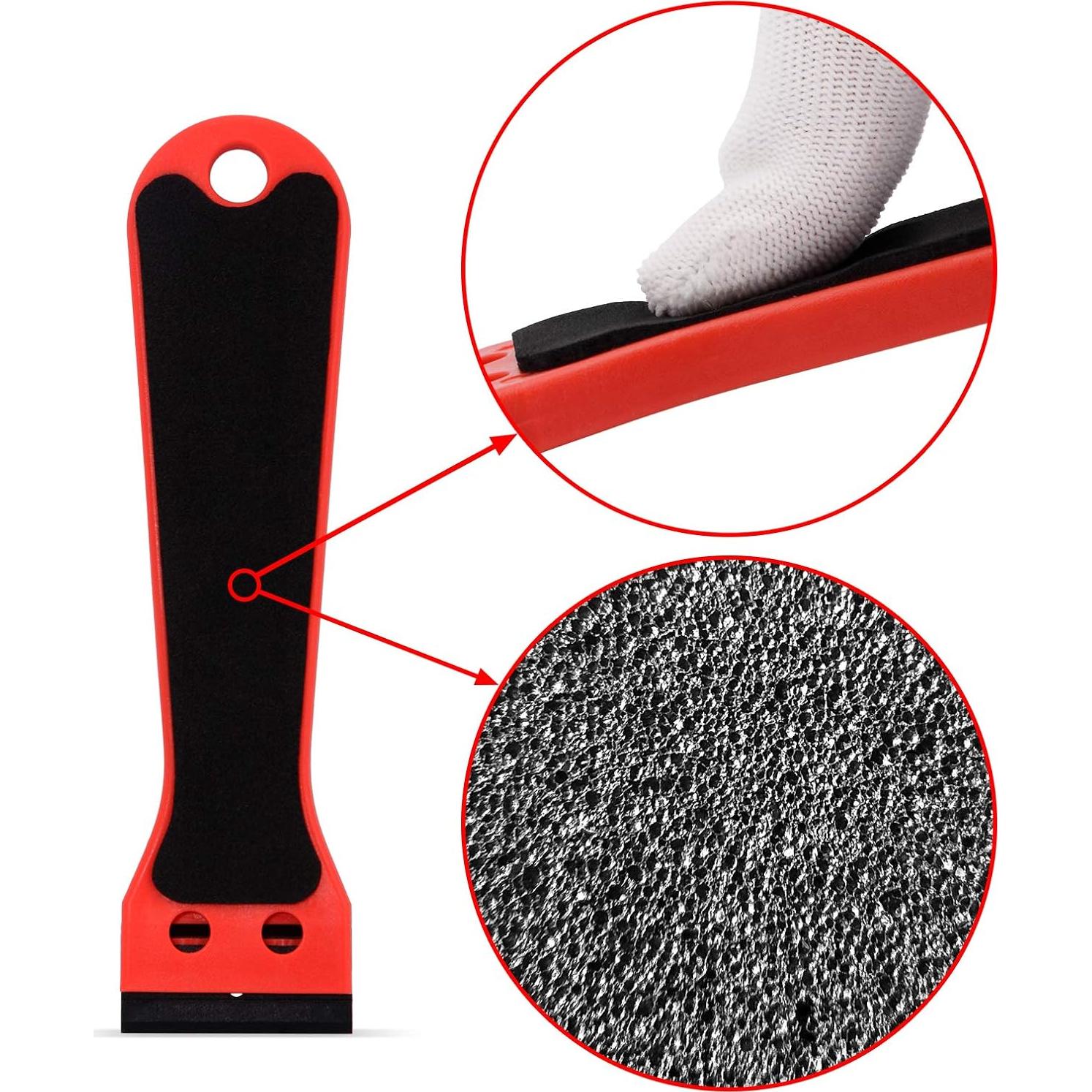 Raspador de Plástico EHDIS 2 Pcs con 100 Cuchillas