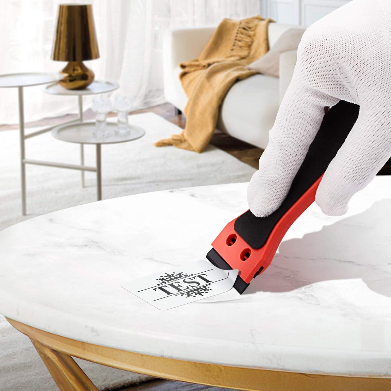 Raspador de Plástico EHDIS 2 Pcs con 100 Cuchillas