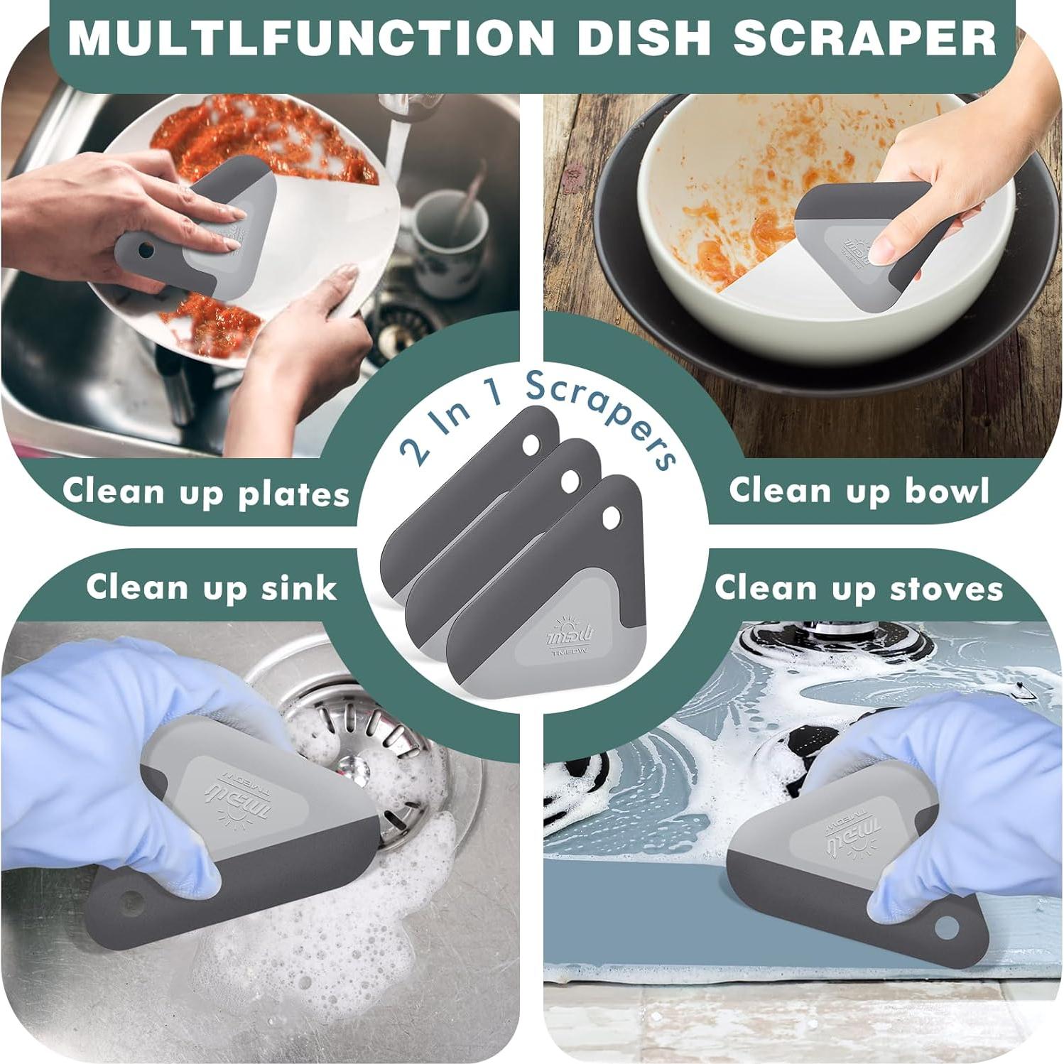 Raspador de Cocina Matscover Set de 3 Nylon y Silicona