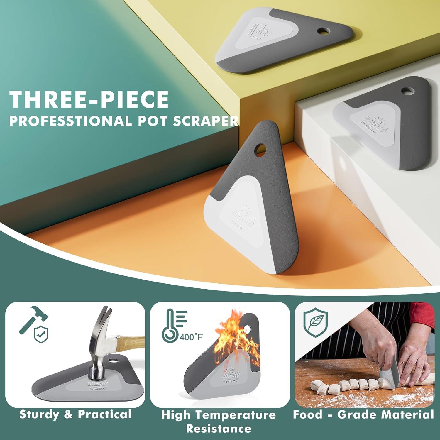 Raspador de Cocina Matscover Set de 3 Nylon y Silicona