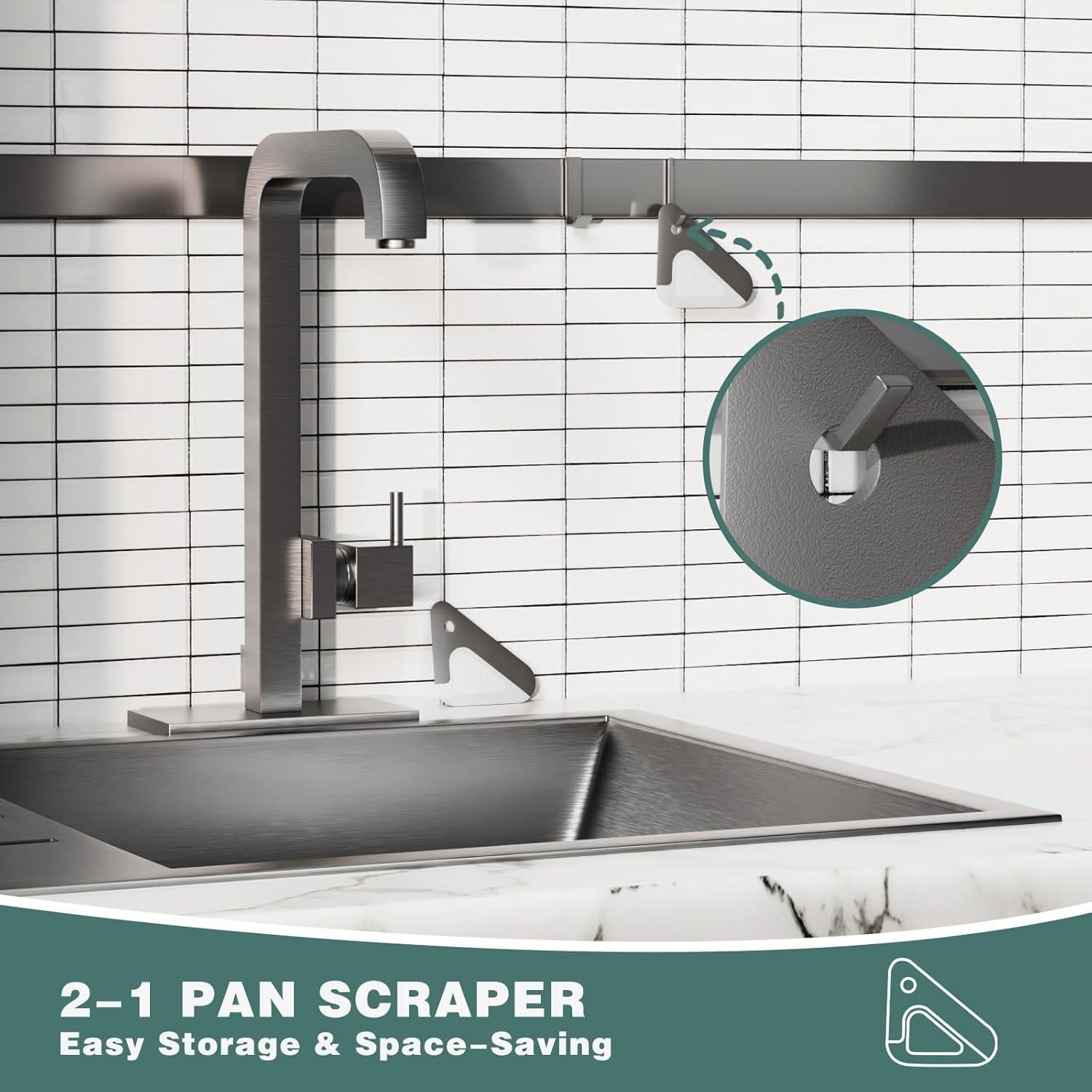 Raspador de Cocina Matscover Set de 3 Nylon y Silicona