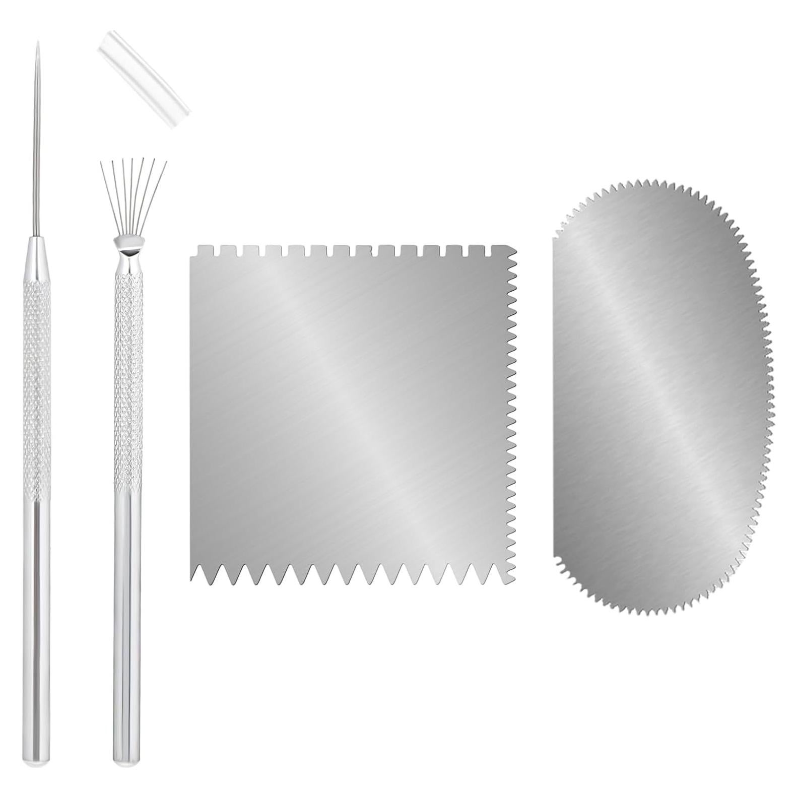 4 Herramientas de Escultura de Arcilla Styquenzer Acero Inoxidable