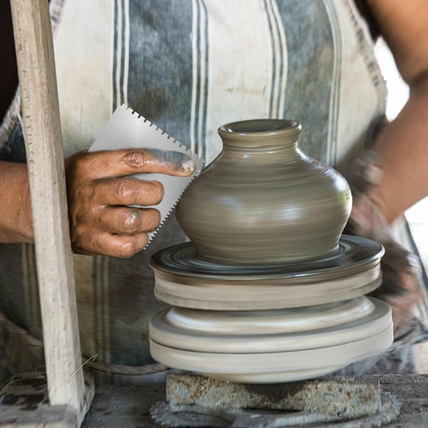 4 Herramientas de Escultura de Arcilla Styquenzer Acero Inoxidable