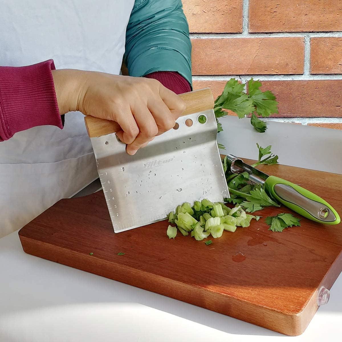 ALLTOP Raspador de Masa Acero Inoxidable 14.99x13.97cm