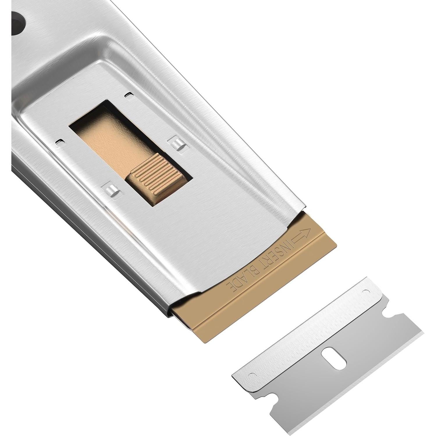 Raspador de Cuchilla de Metal Bates - 2 Paquete, 30 Cuchillas