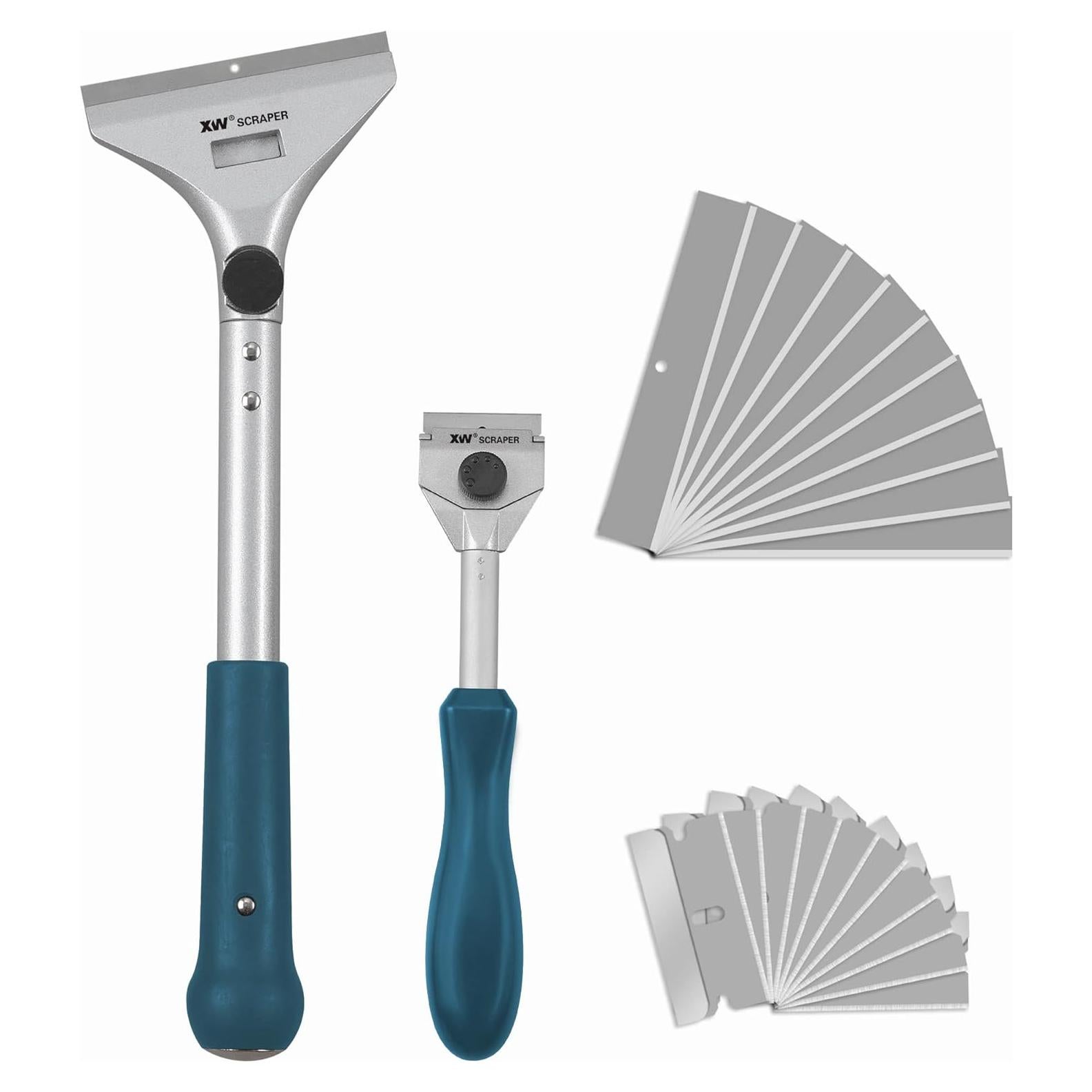 Juego de raspadores de pintura XW con 20 cuchillas SK5