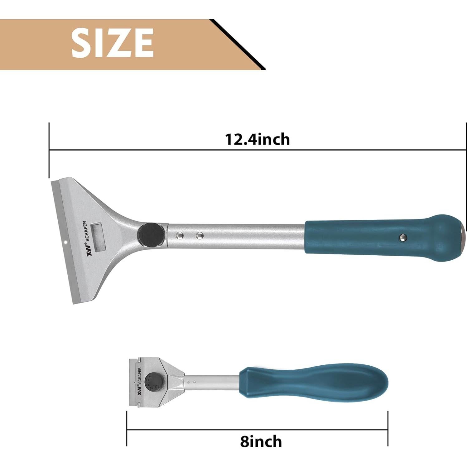 Juego de raspadores de pintura XW con 20 cuchillas SK5