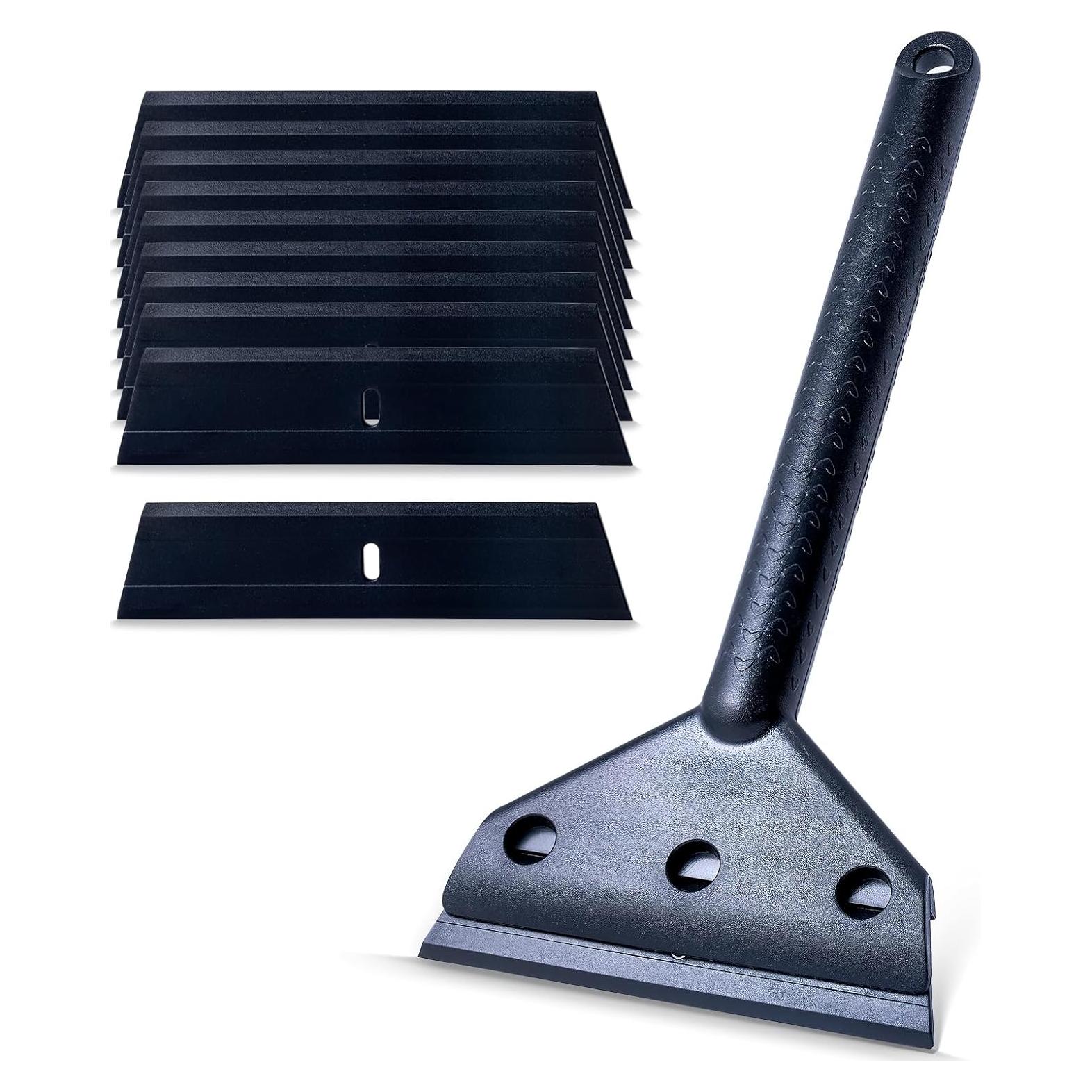 Raspador de Plástico FOSHIO con 10 Cuchillas Reemplazables