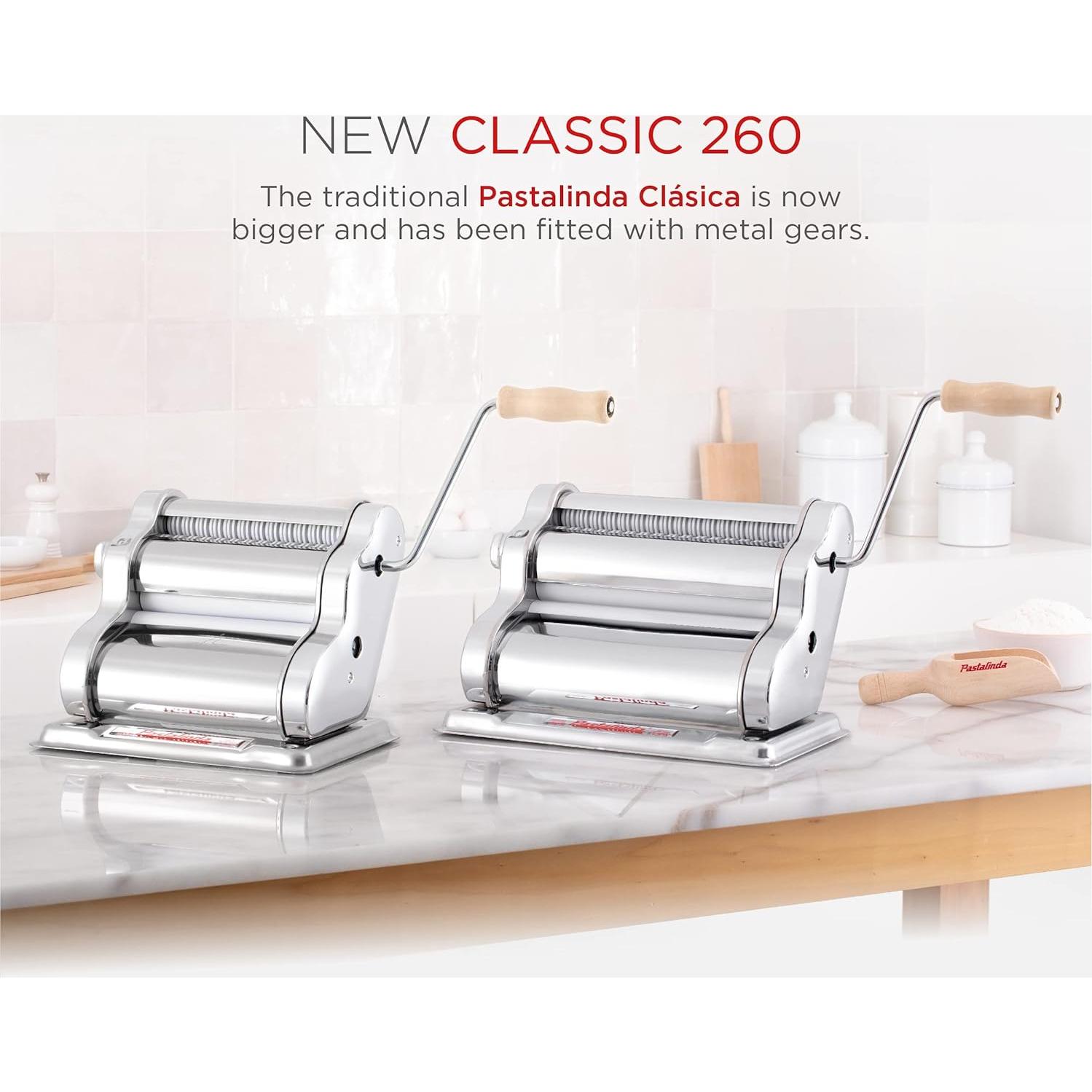 MAQUINA DE PASTA PASTALINDA Classic 26 cm, 9 posiciones, Manual