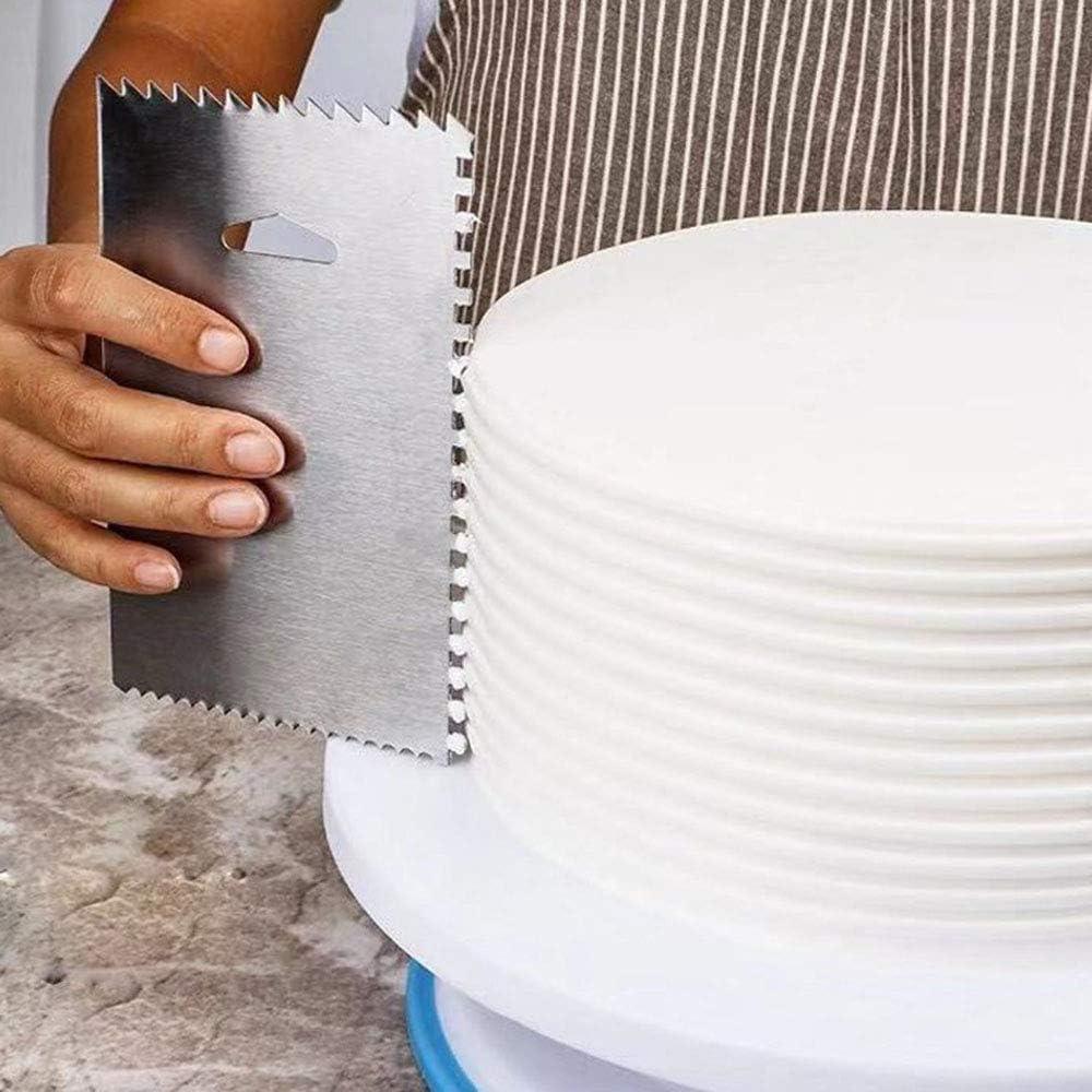 Herramienta de Rasqueta Serrada PZRT Acero Inoxidable 2 Piezas