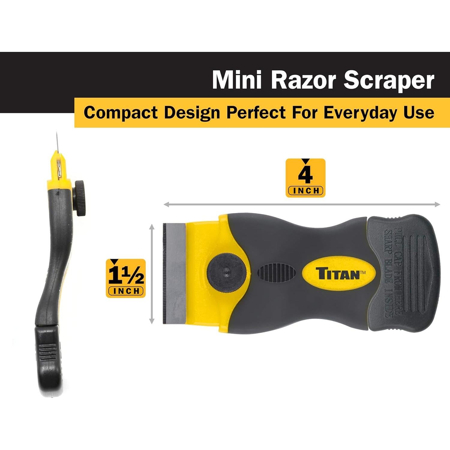 Raspador Mini Titan Tools 17014 10 Cuchillas Plástico