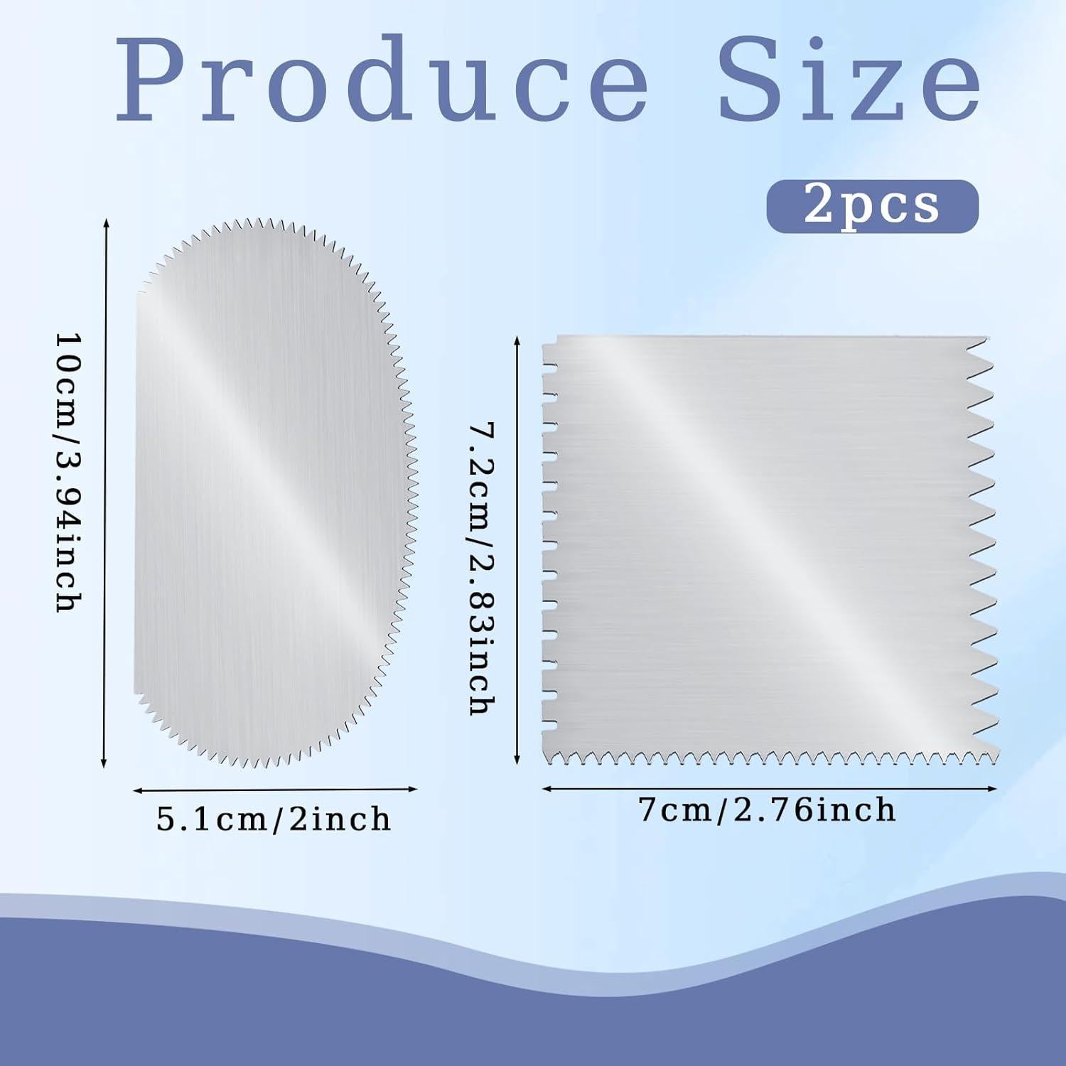 Herramienta de Escultura de Arcilla DAJISI 2 Pcs Acero Inoxidable