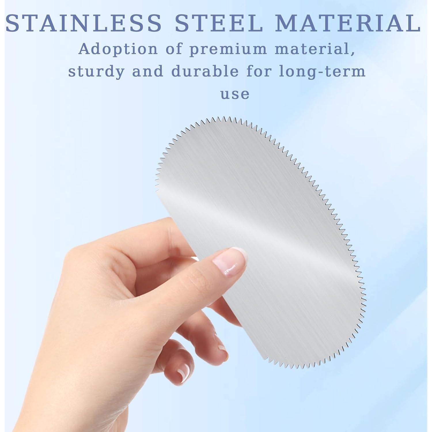 Herramienta de Escultura de Arcilla DAJISI 2 Pcs Acero Inoxidable