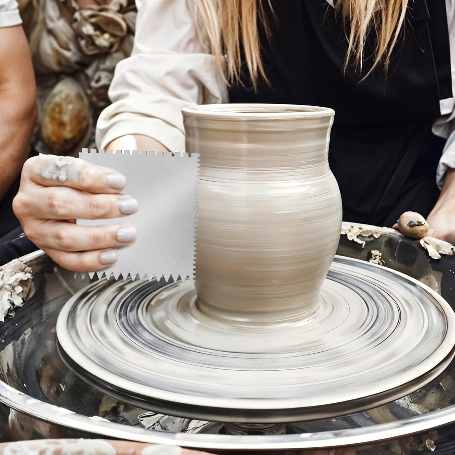 Juego de 2 Herramientas de Cerámica Ymapinc - Acero Inoxidable