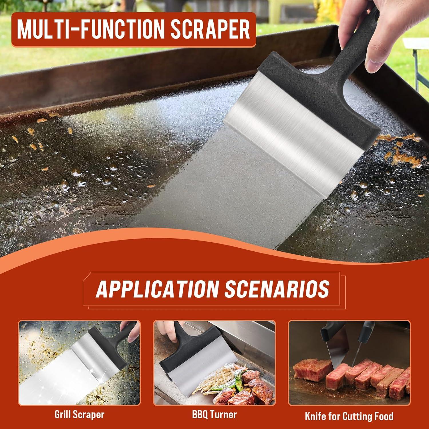 Kit de limpieza para plancha AWEASROY con raspador y piedra