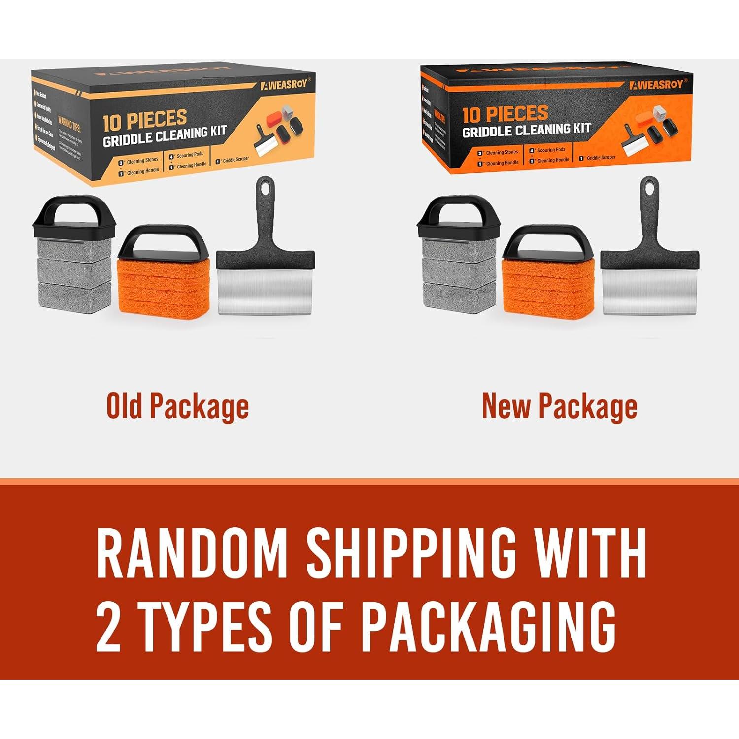 Kit de limpieza para plancha AWEASROY con raspador y piedra