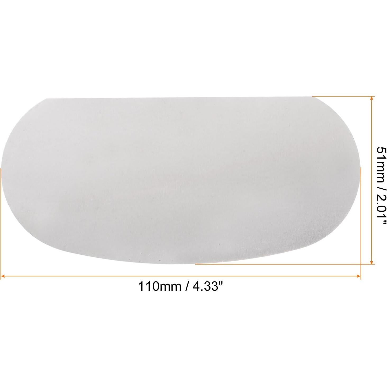 Raspadores de Arcilla Inoxidable HARFINGTON 4 Piezas 14x10cm