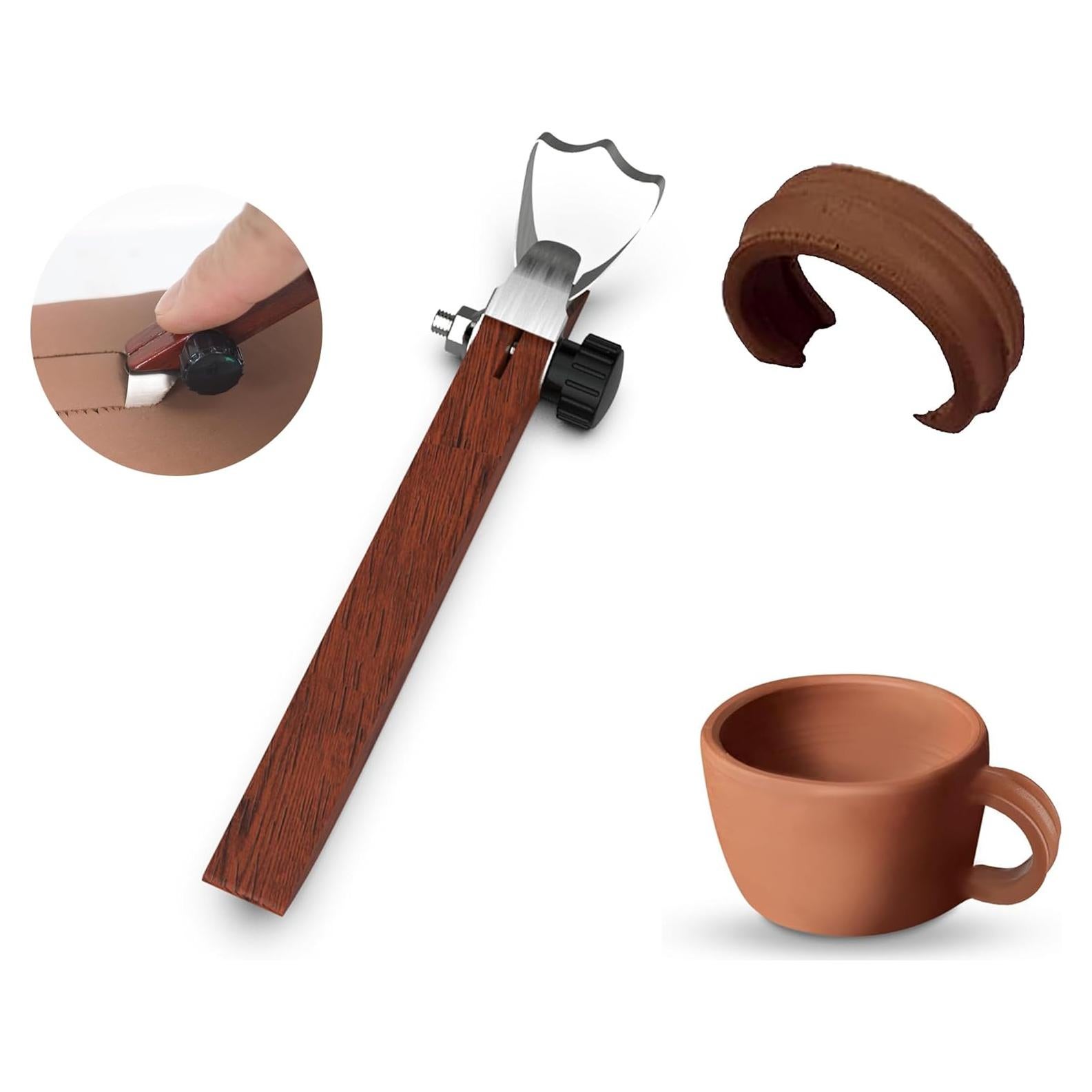 GEOCCI Herramienta de Cerámica para Hacer Mangos Estilo B