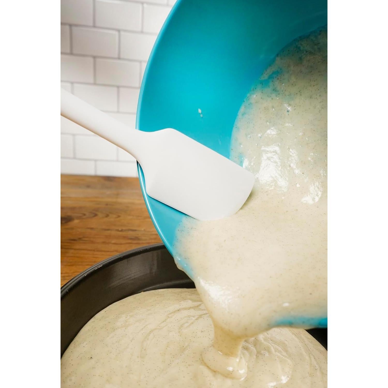 Espátula de Silicona RSVP International 27,94x5,08 cm Blanca