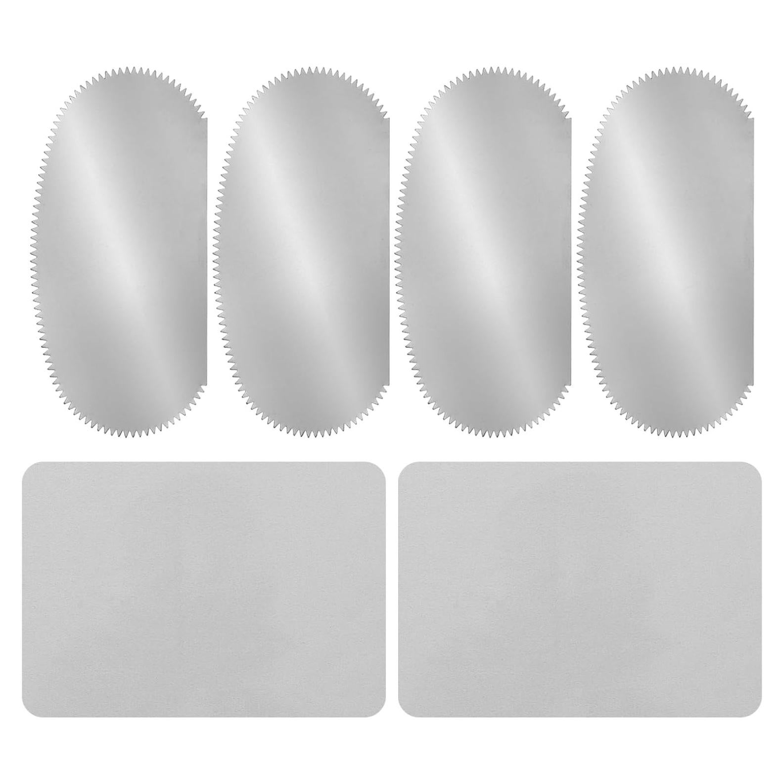 Kit de Herramientas de Cerámica YOKIVE 4 Piezas Acero Inoxidable