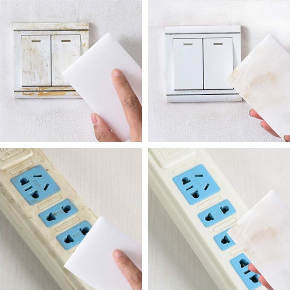 Esponjas Mágicas de Limpieza SmilePowo 10 Piezas 0.25 kg