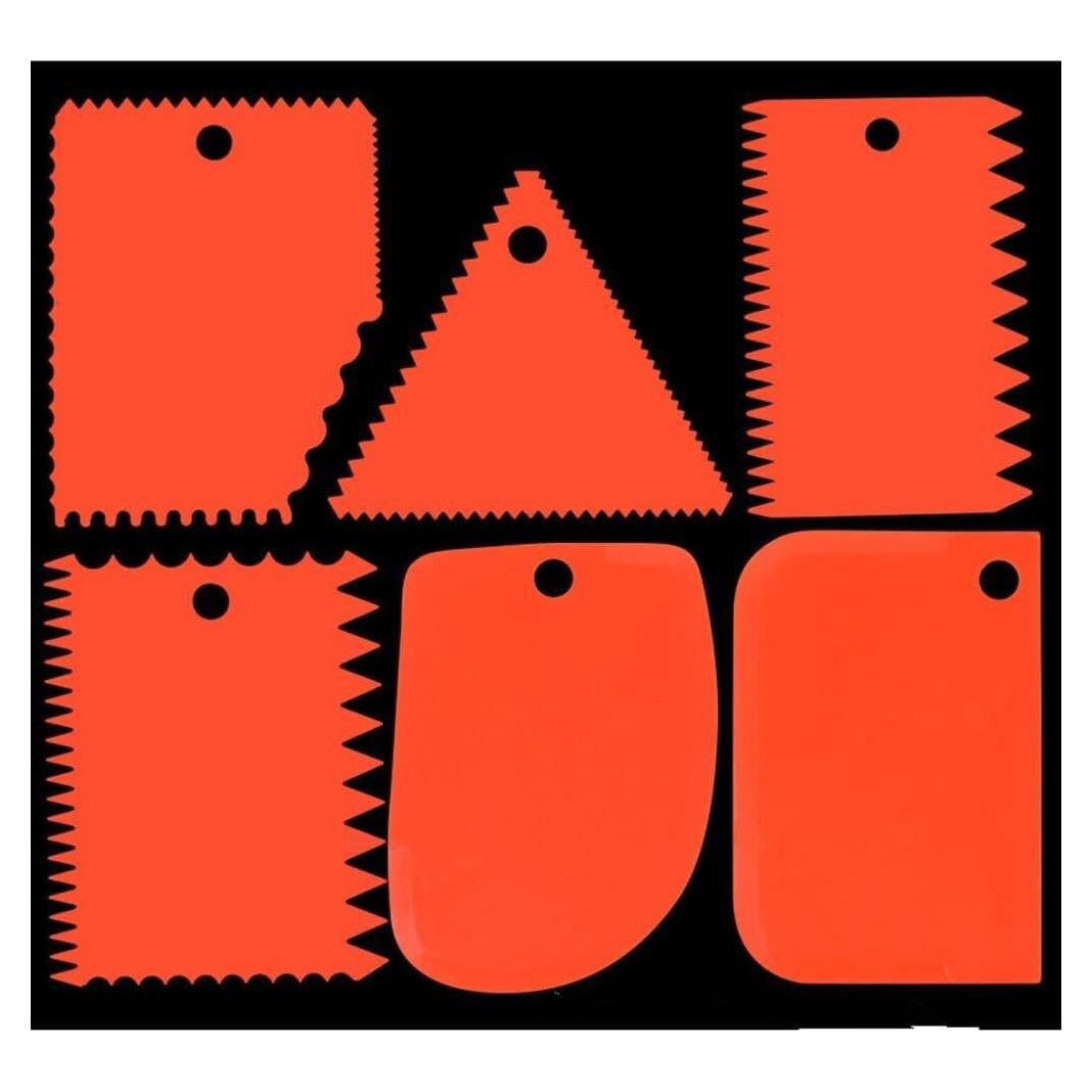 6 Herramientas de Raspado de Plástico para Cerámica hosupfavr