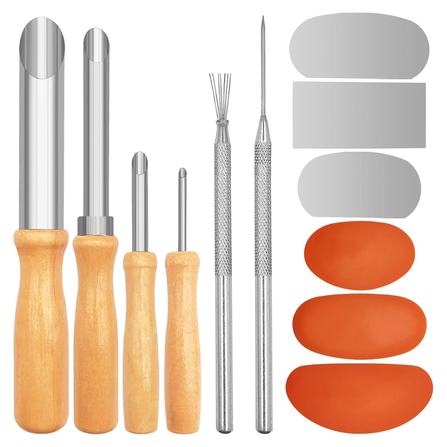 Juego de Herramientas de Cerámica CKANDAY - 3 Ribs, 3 Cuchillas, 4 Cortadores