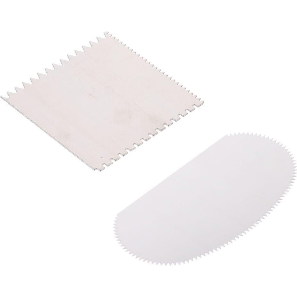 Conjunto 4 Raspadores de Arcilla Acero Inoxidable Uniquer