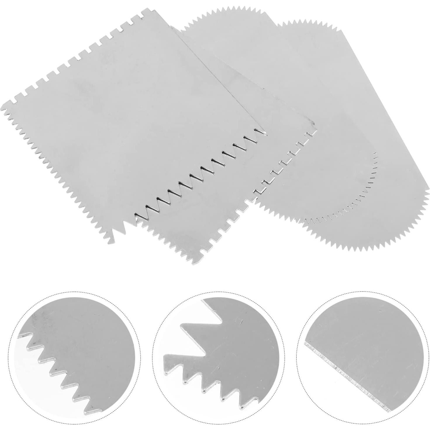 Juego de 4 raspadores de arcilla ARTIBETTER acero inoxidable