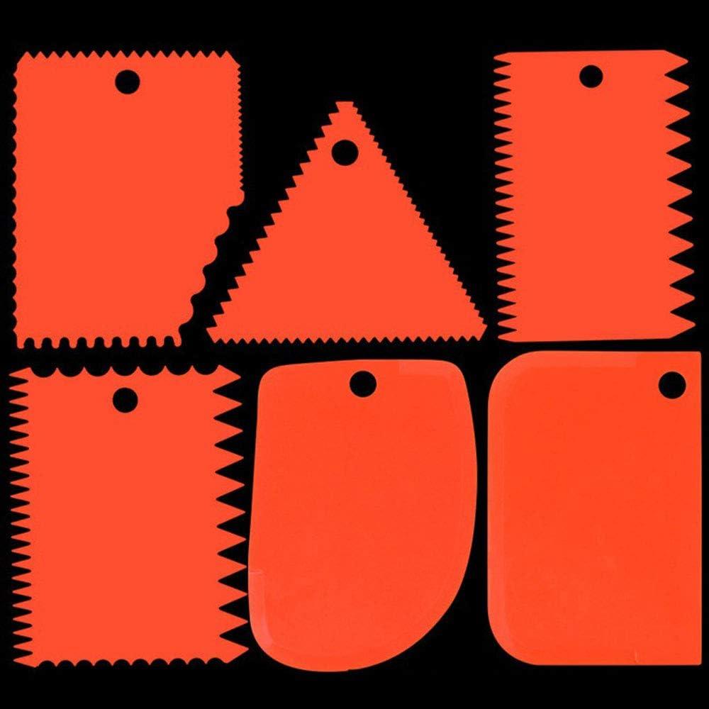 Juego de 6 Raspadores de Arcilla PZRT - Herramientas de Cerámica