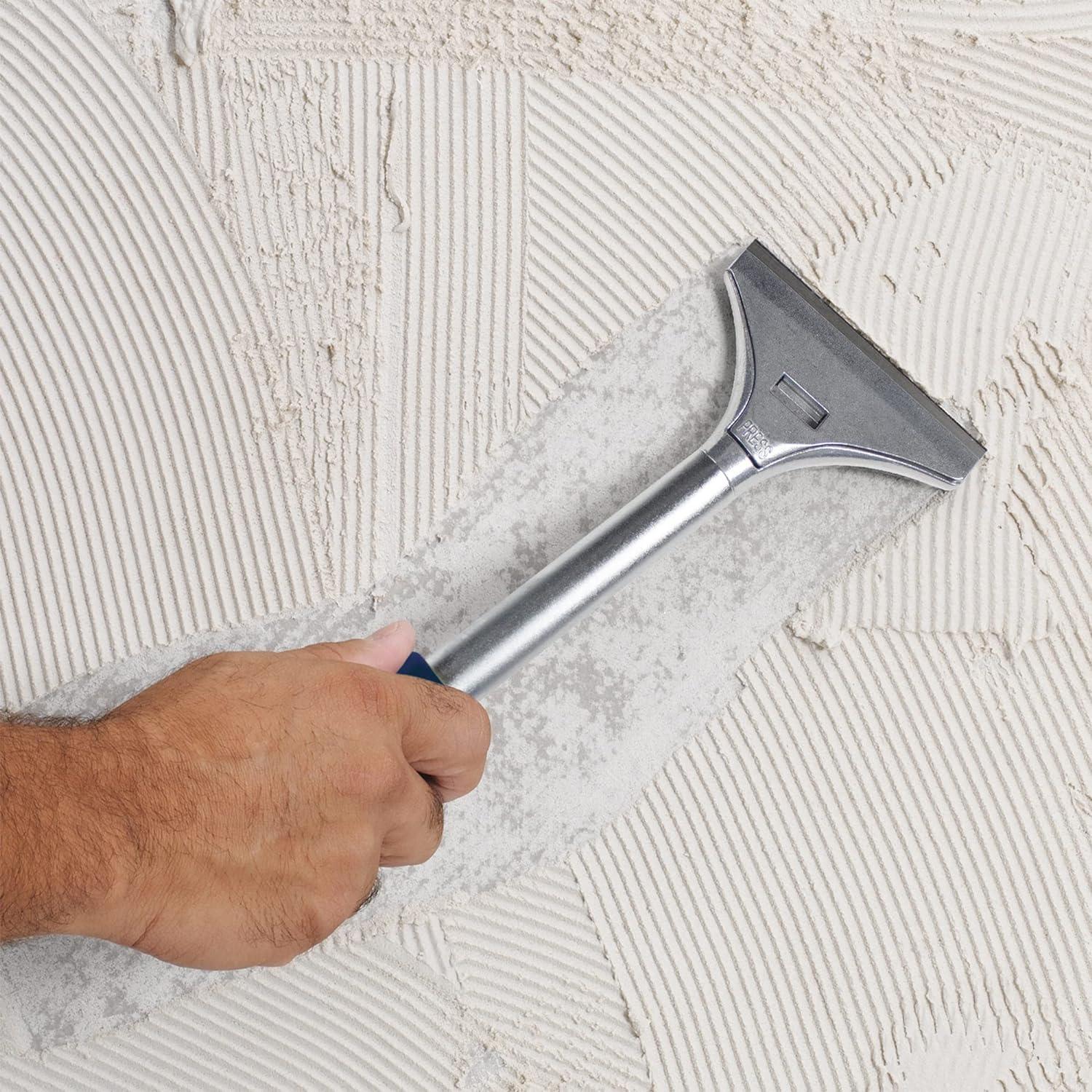 Raspador de Piso y Pared QEP 62920 10,16 cm Acero Inoxidable