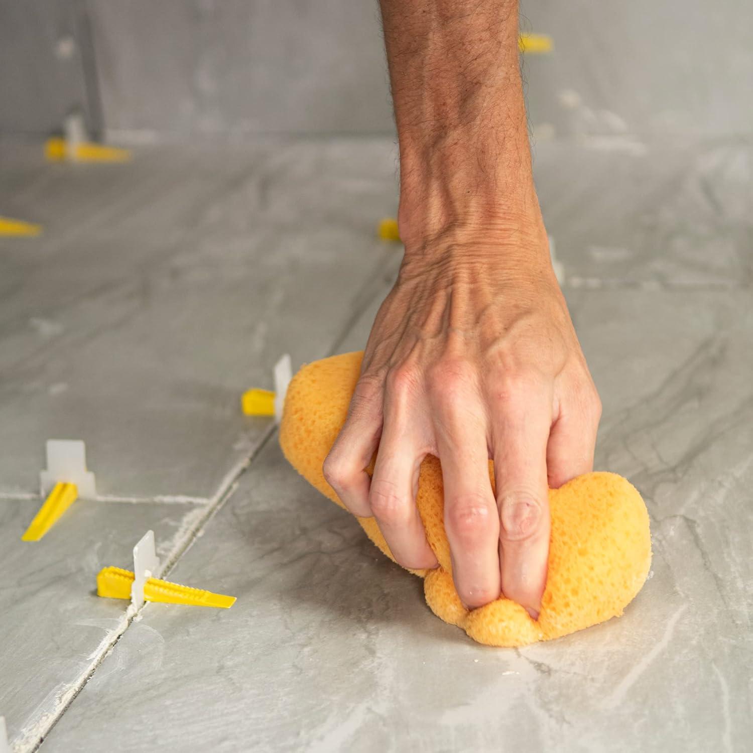 Esponja de Grouting QEP 70005Q-6D 19 cm x 14 cm Paquete de 6