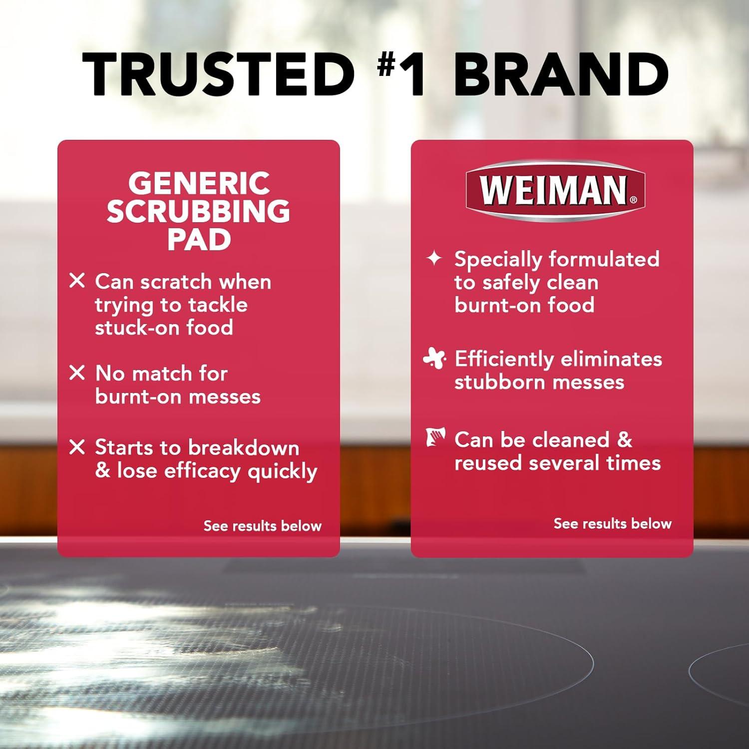 Almohadillas de Limpieza Weiman para Cocinas - Paquete de 3