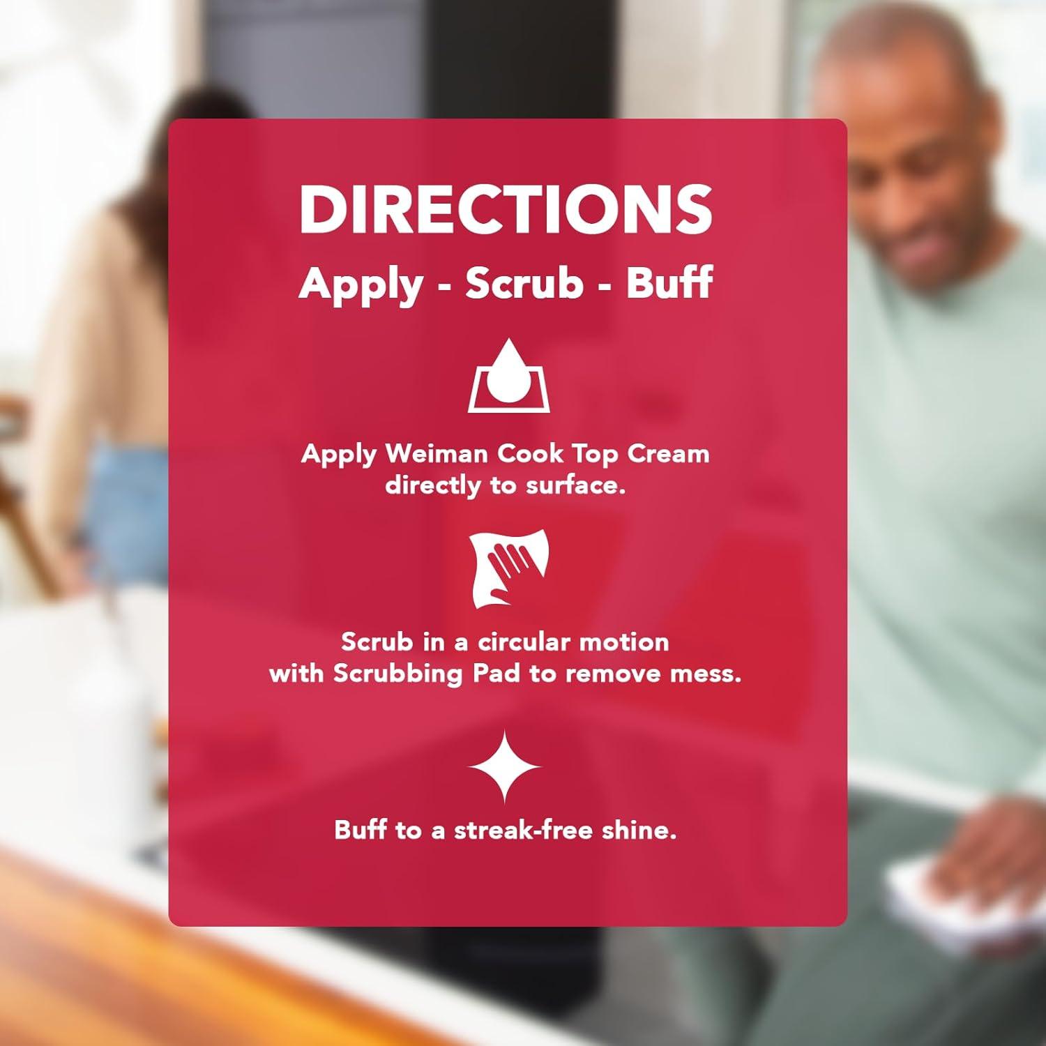 Almohadillas de Limpieza Weiman para Cocinas - Paquete de 3