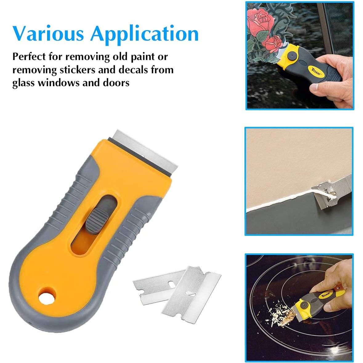 Cuchillas de Afeitar JIKIOU 200 Pcs Acero al Carbono