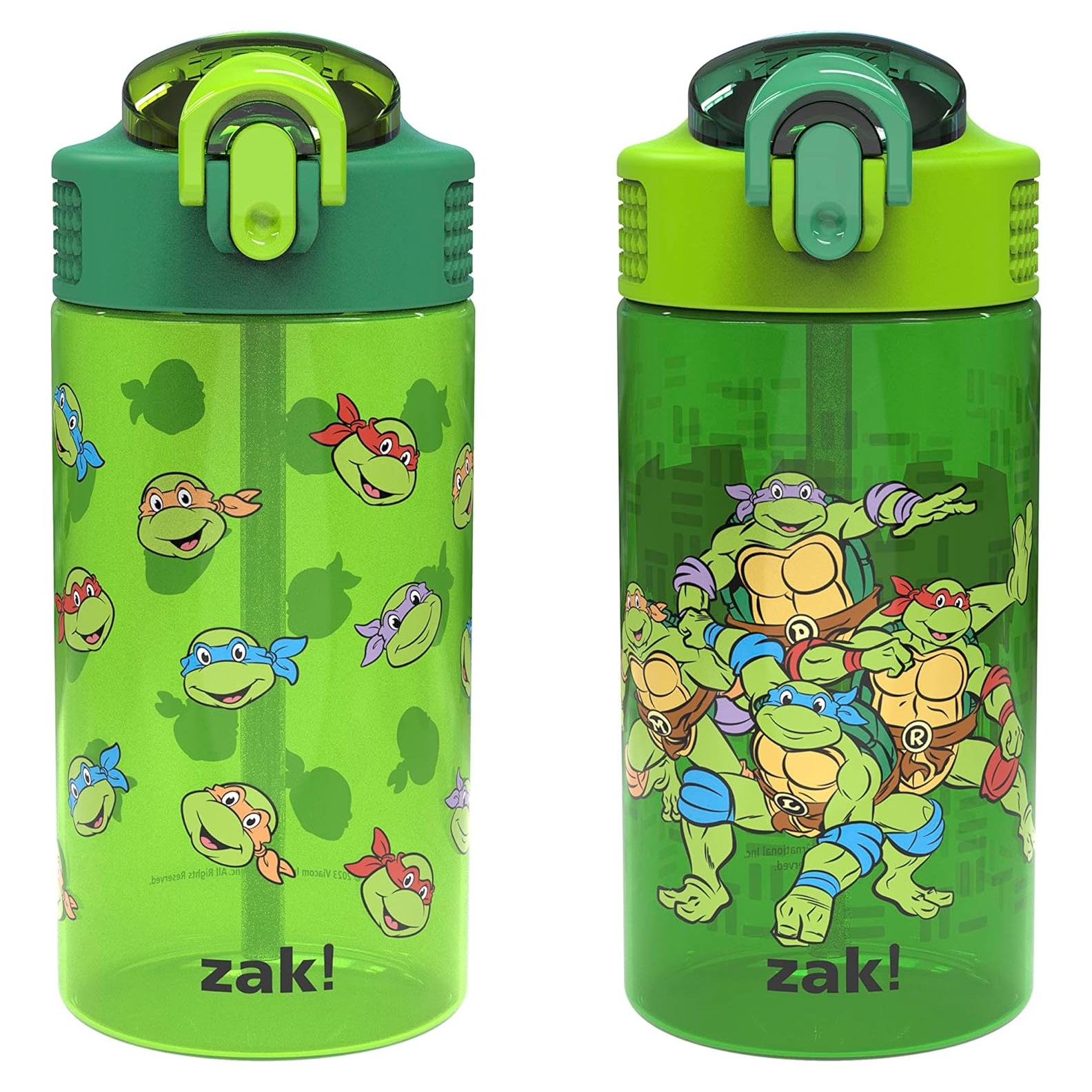 Botella de Agua Zak Designs Tortugas Ninja 2 Piezas 500 ml