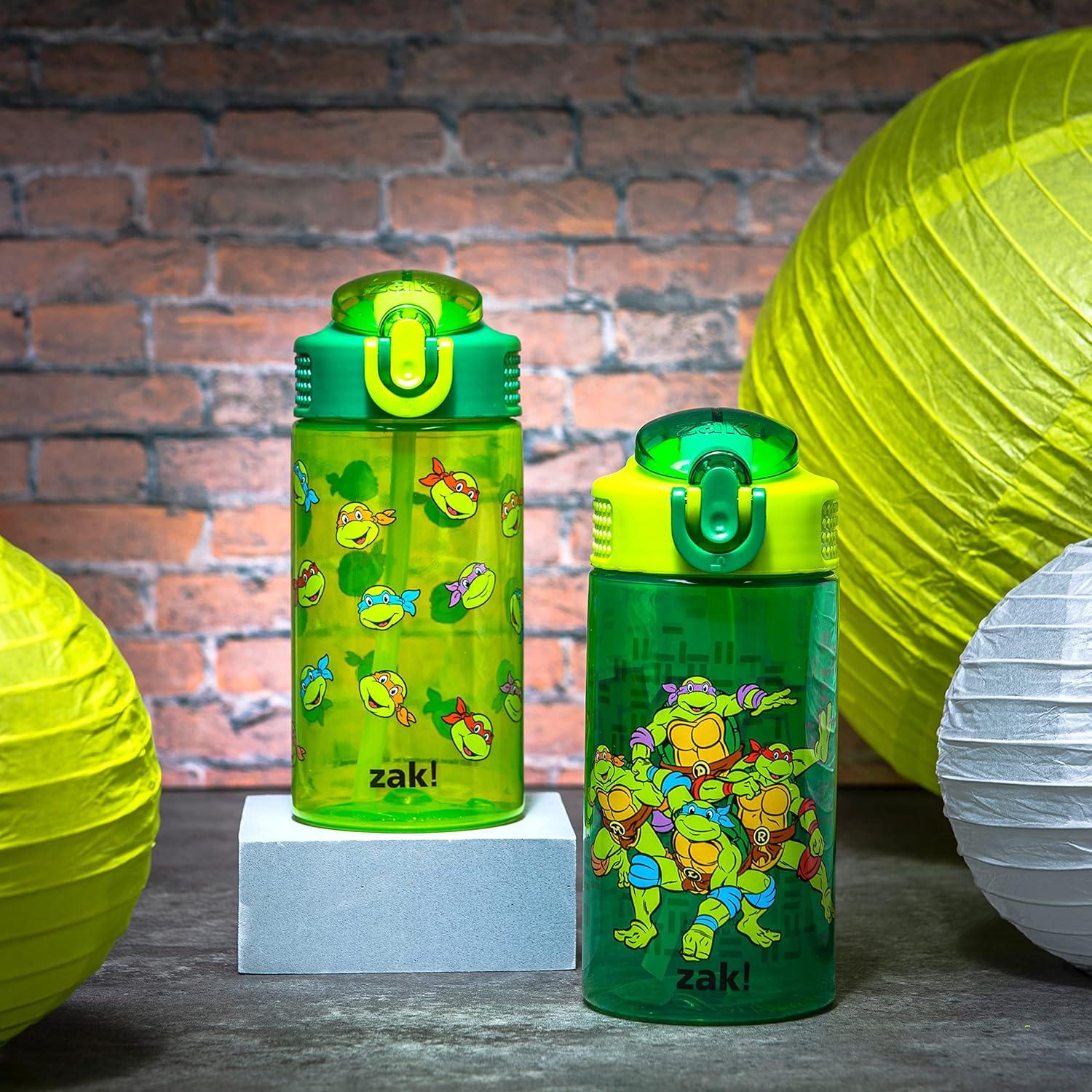 Botella de Agua Zak Designs Tortugas Ninja 2 Piezas 500 ml