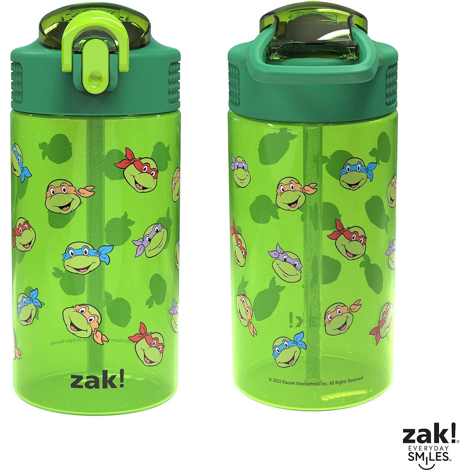 Botella de Agua Zak Designs Tortugas Ninja 2 Piezas 500 ml