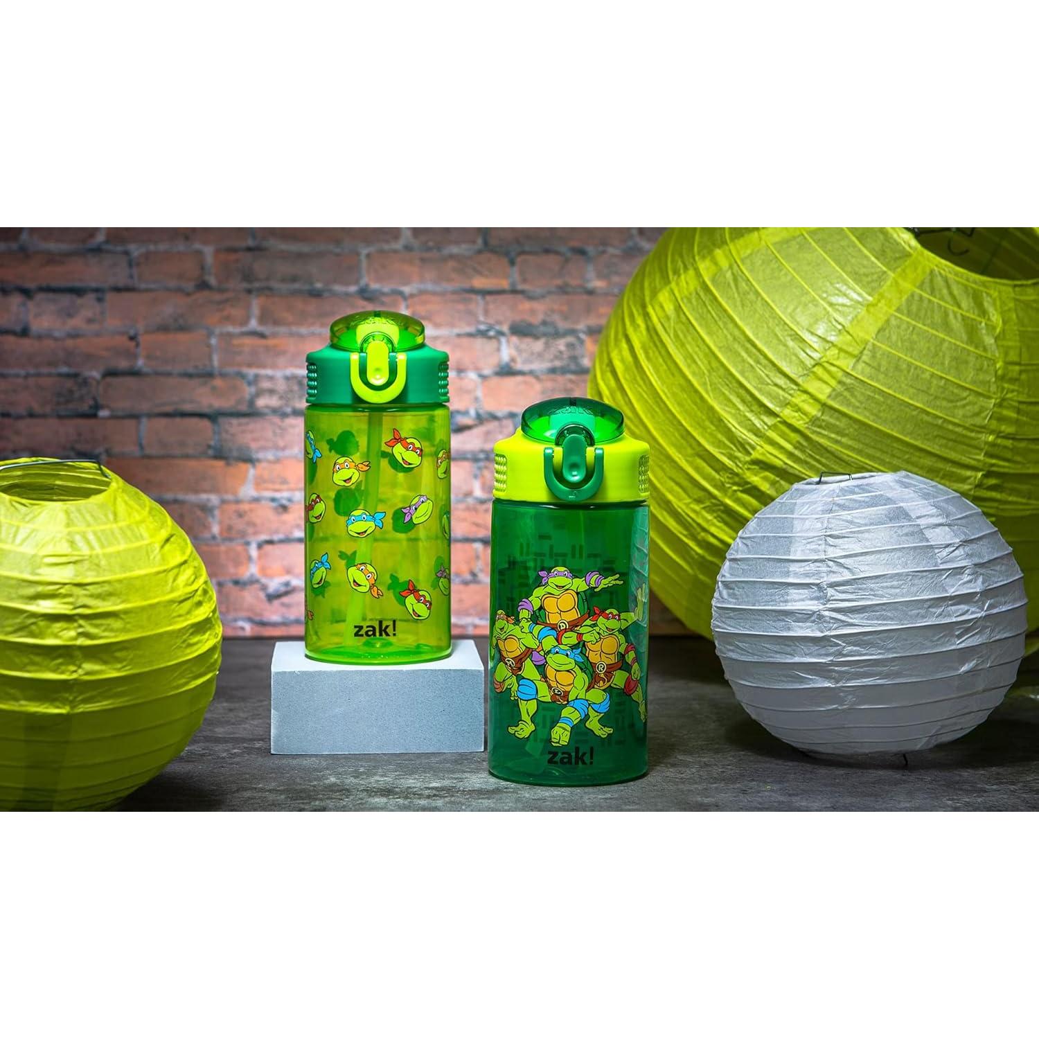 Botella de Agua Zak Designs Tortugas Ninja 2 Piezas 500 ml