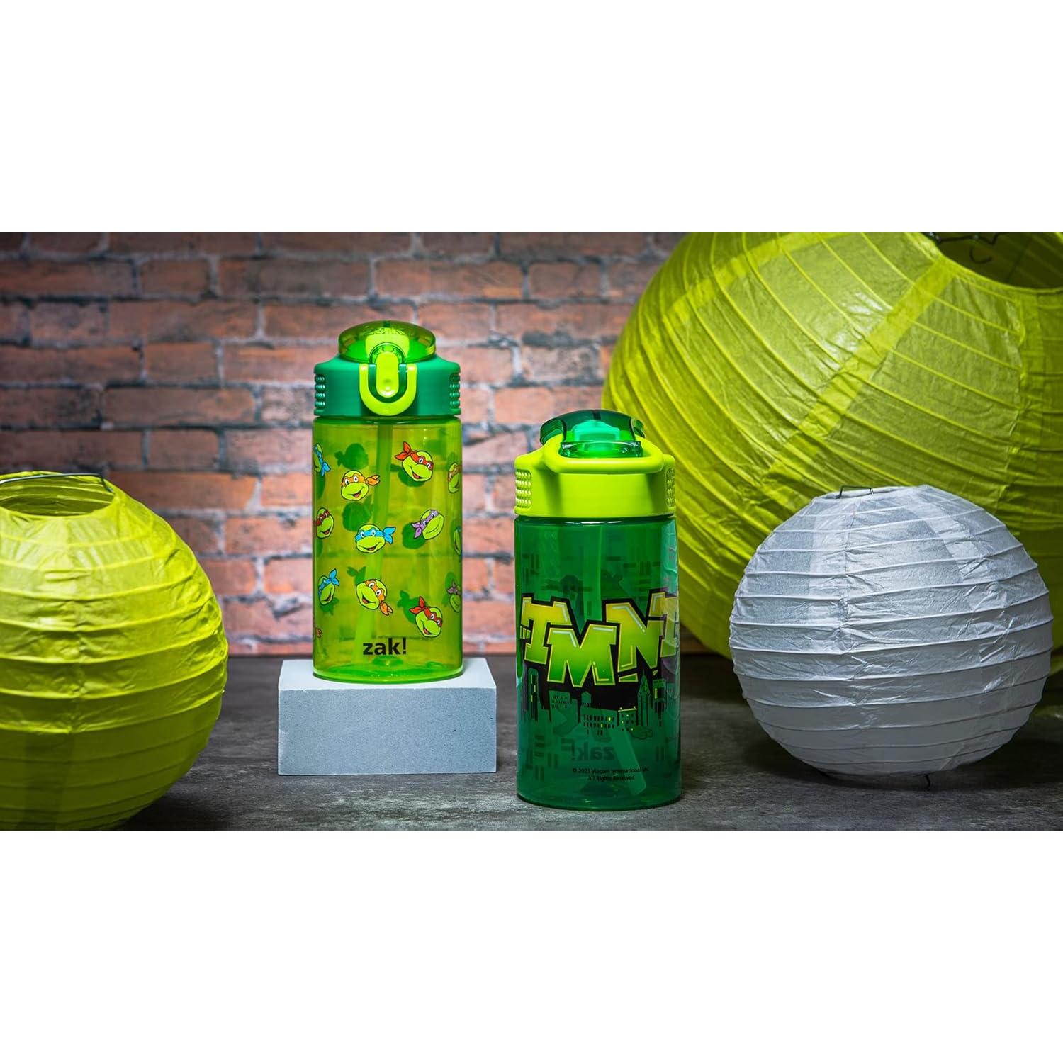 Botella de Agua Zak Designs Tortugas Ninja 2 Piezas 500 ml