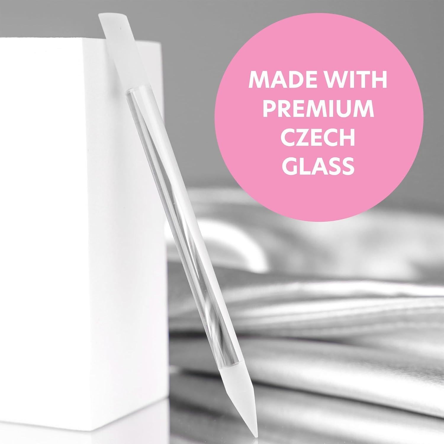 Empujador de Cutículas de Vidrio Bona Fide Beauty 16,5 cm