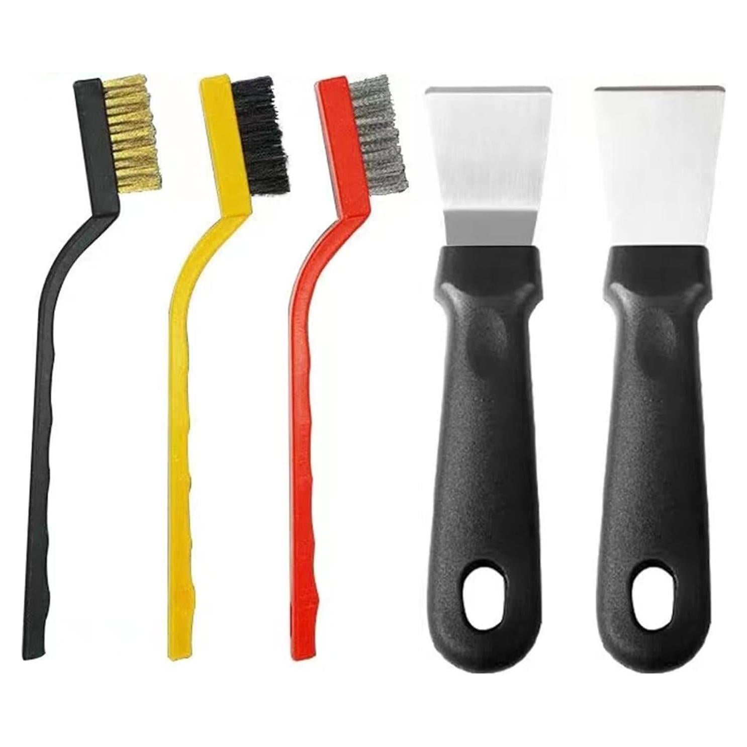 Juego de 2 raspadores de limpieza acero inoxidable gsplmm