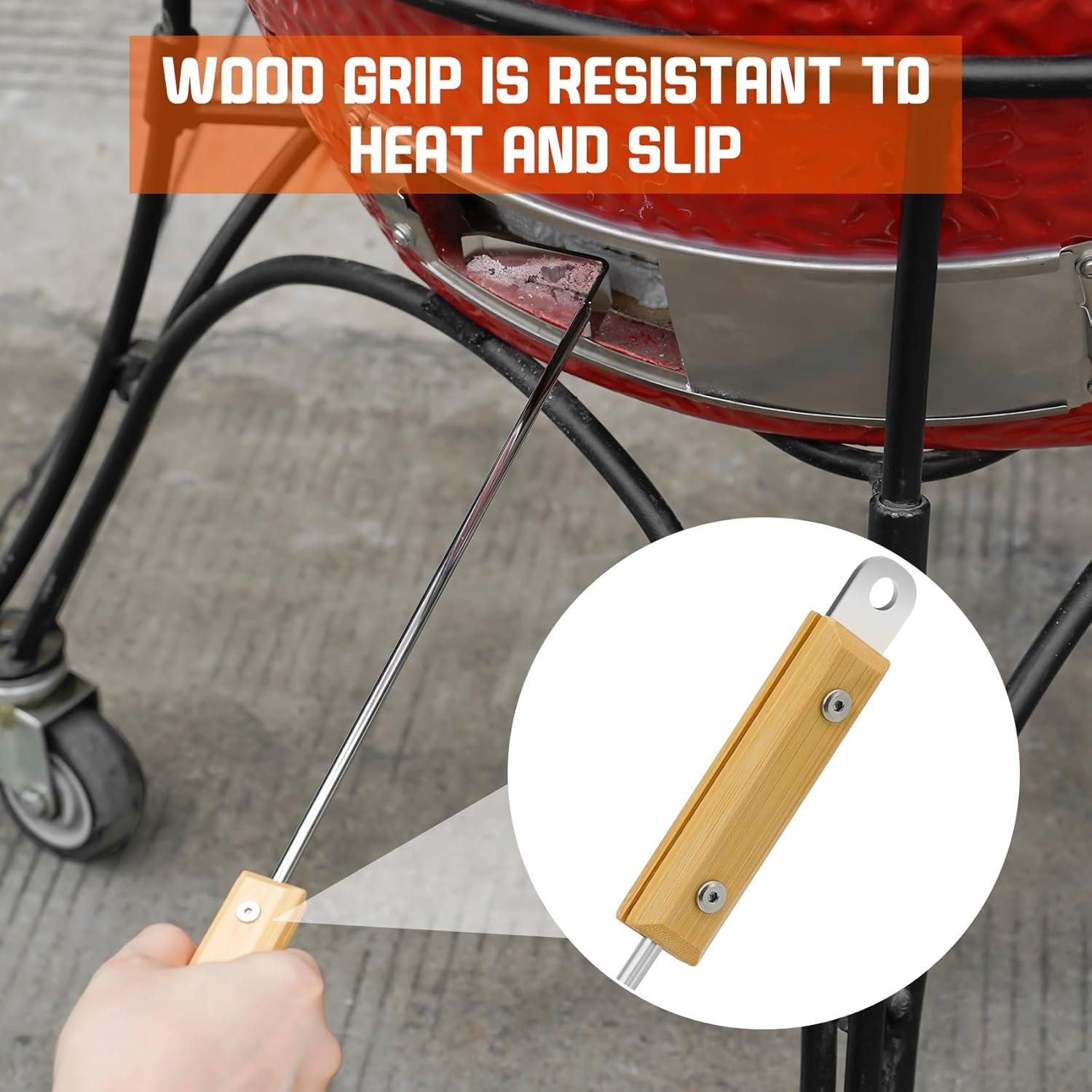 Rastrillo de Ceniza Onlyfire 43 cm Acero Inoxidable BBQ