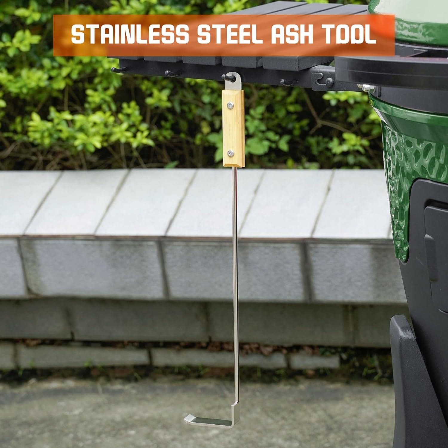 Rastrillo de Ceniza Onlyfire 43 cm Acero Inoxidable BBQ