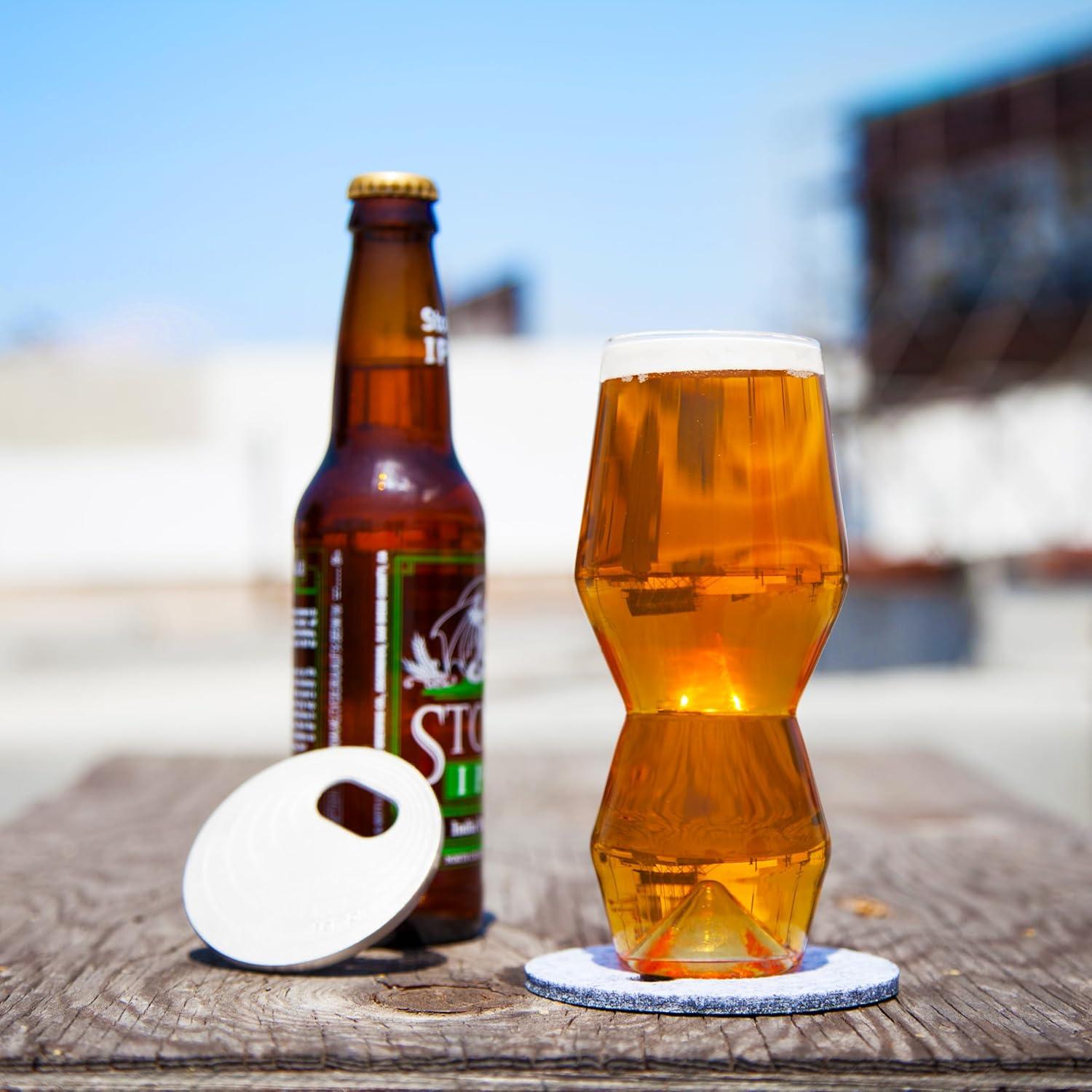 Set de 2 Vasos de Cerveza IPA Sempli 390 ml Cristal